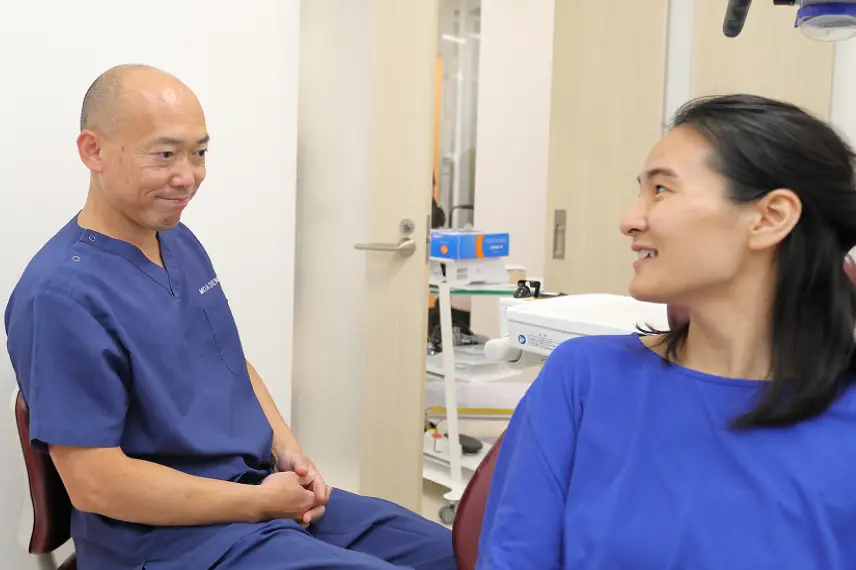 医師と患者が相談する様子