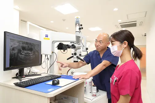 精密検査の様子