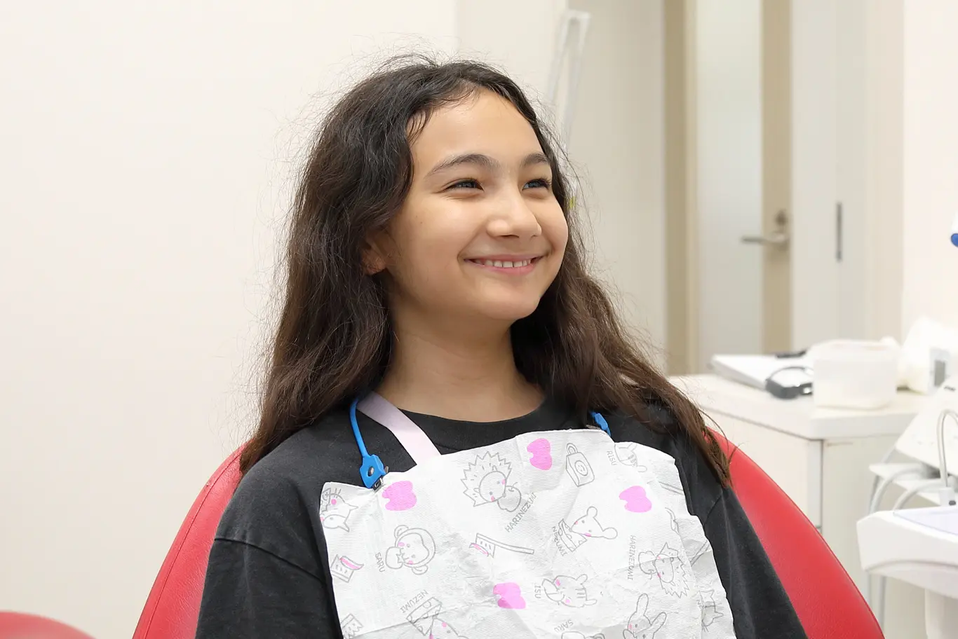 小児矯正を行う子供