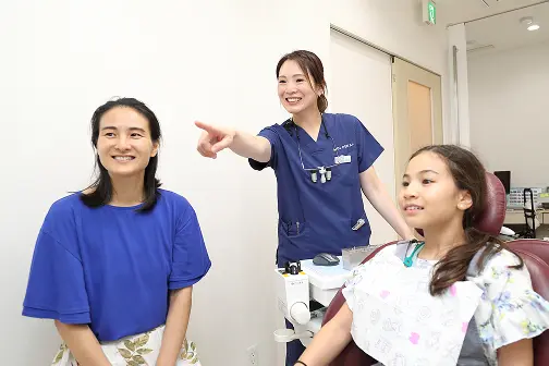 副院長によるカウンセリングの様子