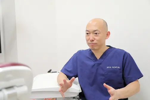 予防プランを説明する様子